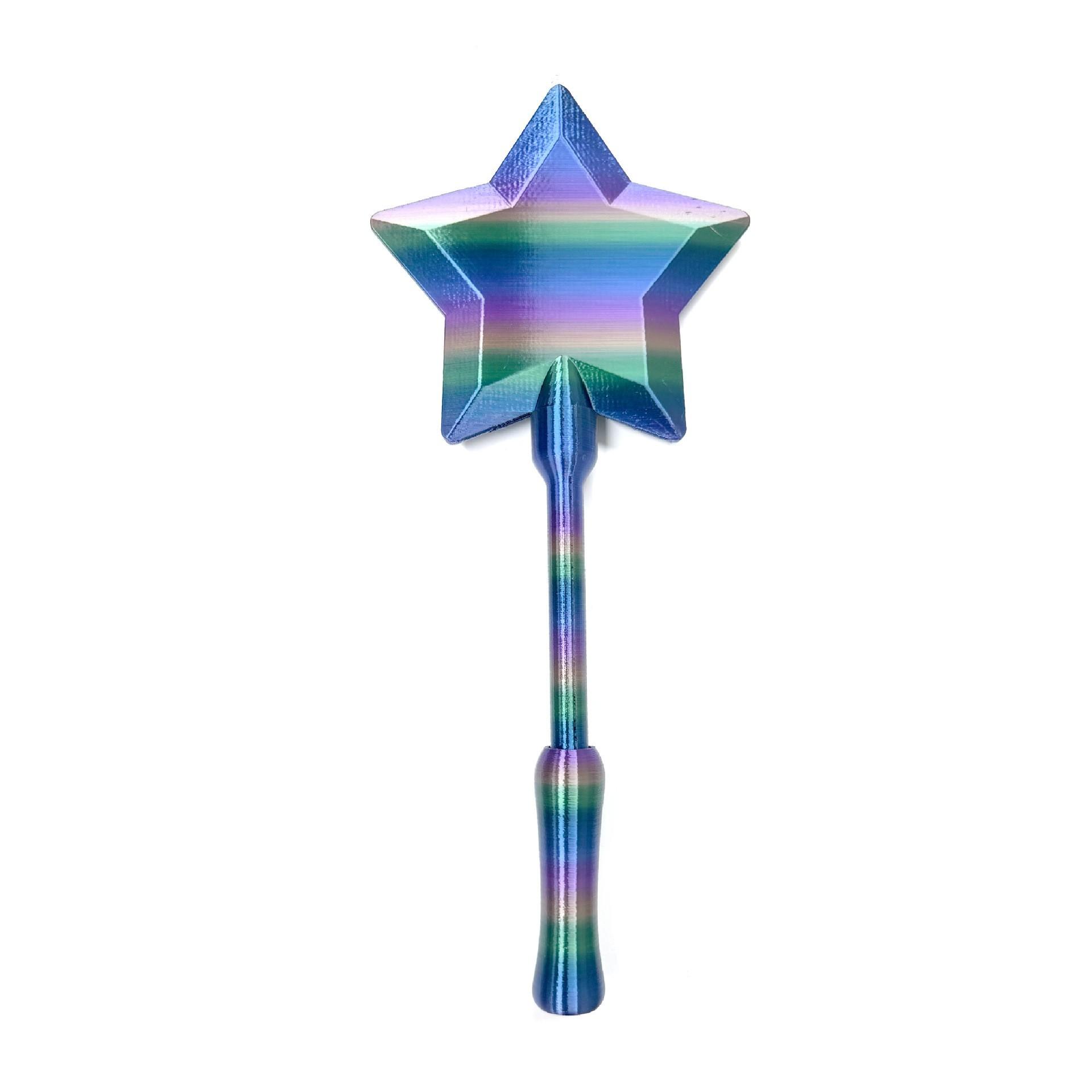 Star Magic Wand Inductive Payment Card Holder, Fun Card Container, Perfect Gift for Day, Easter, Valentine's Day, Christmas