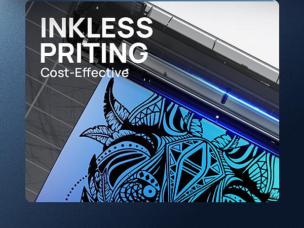 D810 Inkless Portable Printer – Wireless Bluetooth Thermal Printer for Travel, Compatible with iOS, Android,Supports 8.5"x11" US Letter, No Ink Needed, For Home & Office, TikTokShopBlackFriday