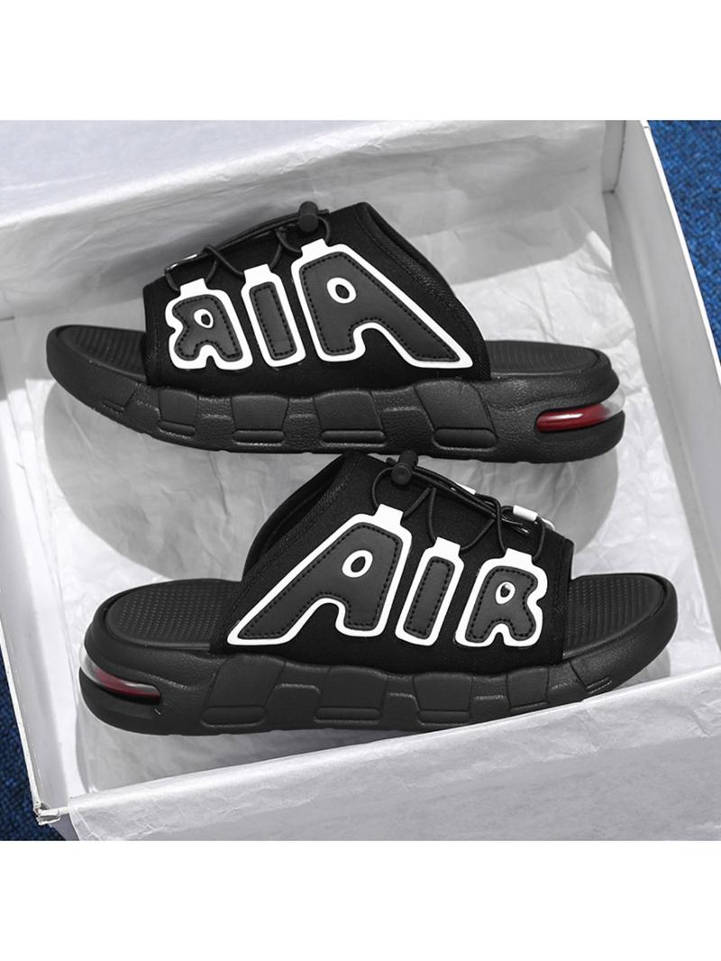 Fashionable Men's Indoor Home Comfort Slippers, Casual One-Piece Slip-Ons for Daily Wear, Stylish Men's House Shoes