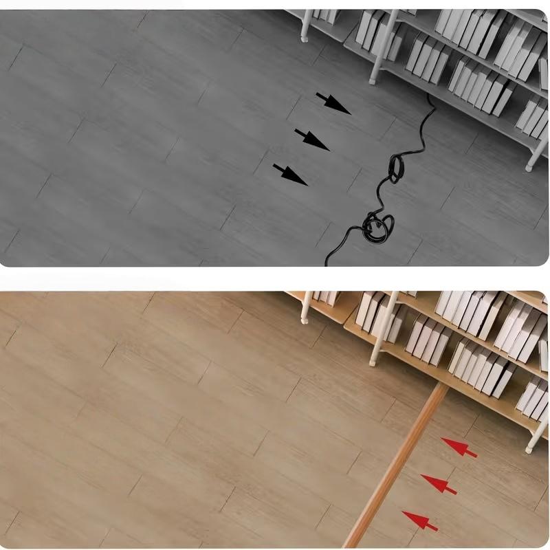 1meters Self-Adhesive Cable Protector - a Wire Management System for Walls And Floors, Easy to Install, Available in Multiple Colors, a Solution for Concealing Wires, Minimalist Aesthetic Wire Sleeves, Flexible Wire Covers