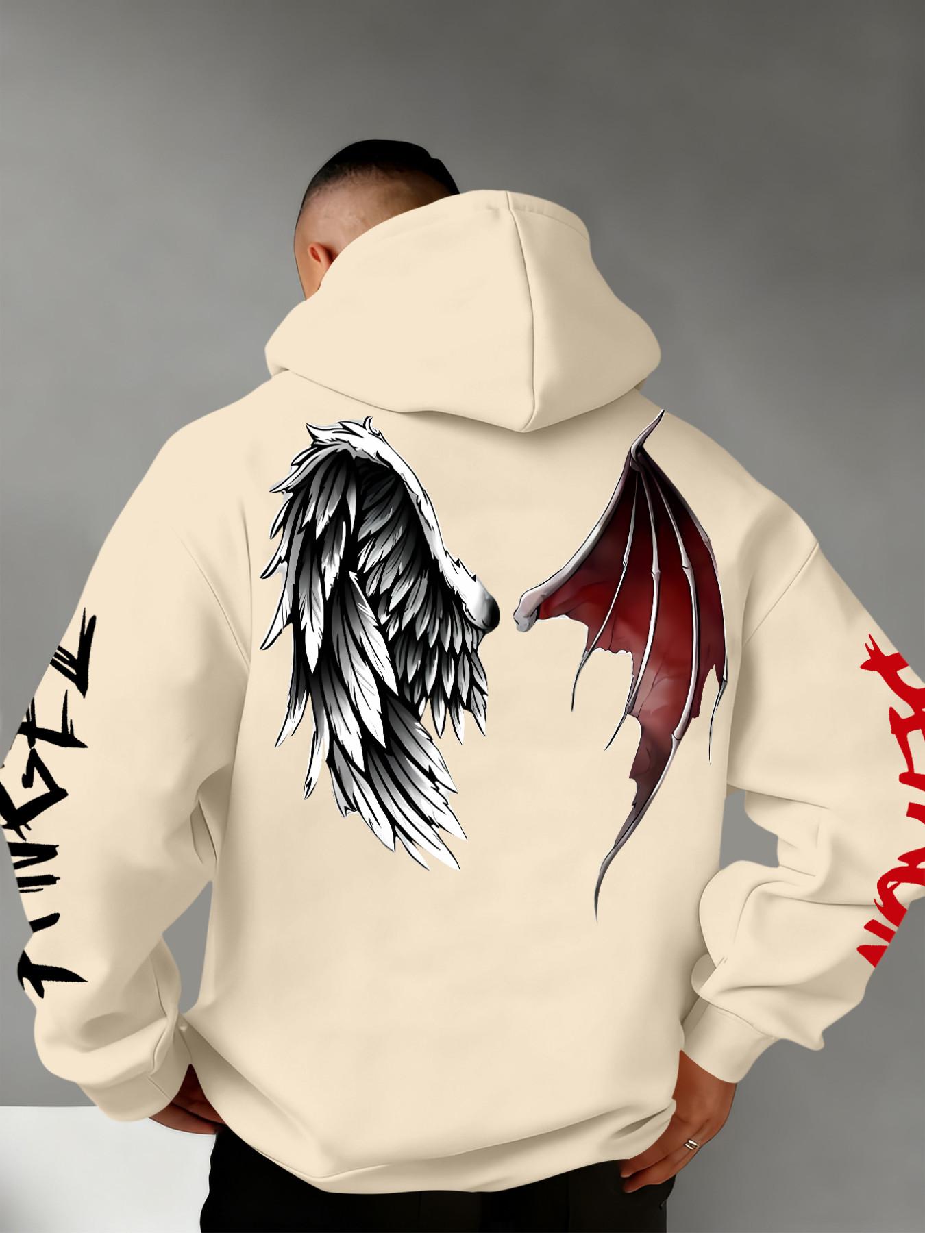 トップス HUG YOUR SKIN Angel wing pom-pom hooded Angel Energy hoodie is available to order 🤍 Limited edition トップス