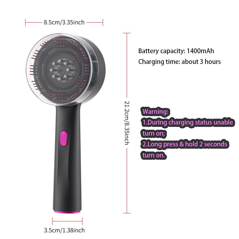 Scalp Massage Comb, Hair Oil Liquid Dispenser Hair Brush Comb, Relaxing Scratching Massage Comb, Hair Care Tool for Women & Men Chrismas Gift