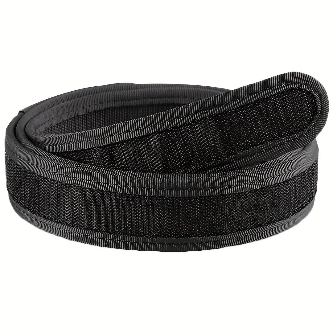 1.5 Inch Tactical Inner Belt, Hook Lining Duty Belt, Suitable for Edc, Concealed Carry, Safe, Adjustable Nylon Belt for Men