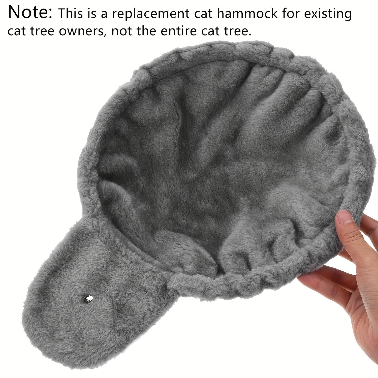 Cat Hammock Bed Replacement, Suitable for Cat Climbing Frame, Space-Saving Design for Small Spaces, Apartments, Dorms