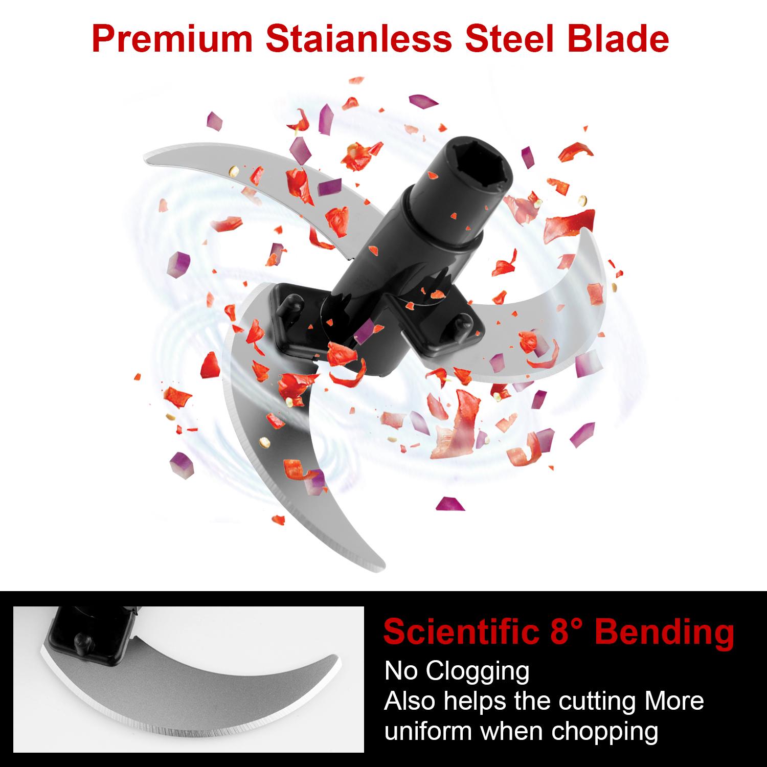 Geedel Hand Food Chopper, Quick Manual Vegetable Processor, suitable for vegetables,fruits Kitchen Utensils Multicolor