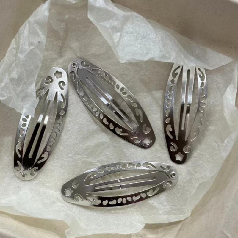 10pcs exotic style large patterned BB clips, retro fringe hair clips, side hair clips, back of the head hair accessories for women.