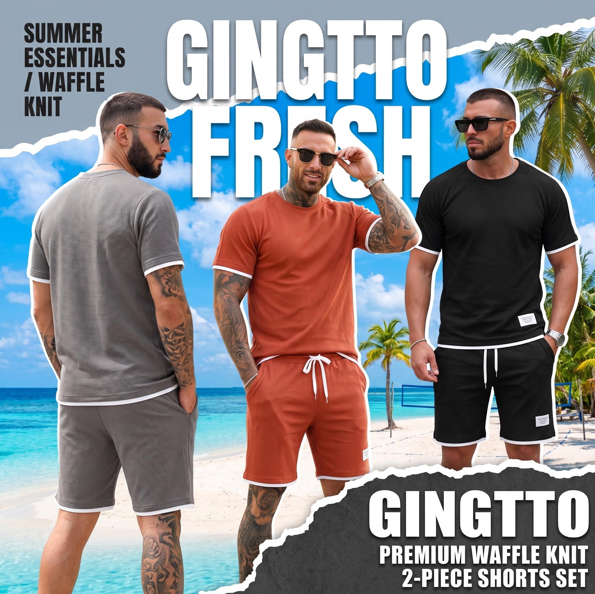 Men’s Graffiti Soccer Player Graphic Waffle Knit Short Sleeve Shirt and Shorts Set, 2 Piece Summer Casual Athletic Outfit with Crew Neck Tee and Drawstring Shorts for Streetwear, Gym, Outdoor, Travel and Daily Wear