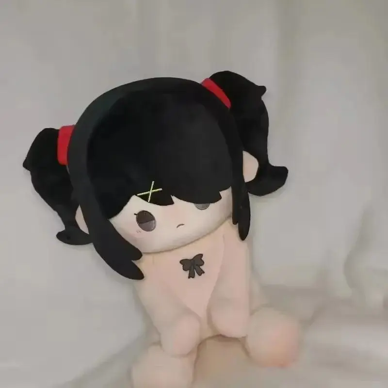 40cm Anime NEEDY GIRL OVERDOSE Ame Rain Kangel Plush Doll Body Cute Soft COS Dress Up Sitting Posture Cotton Stuffed Toys Gifts