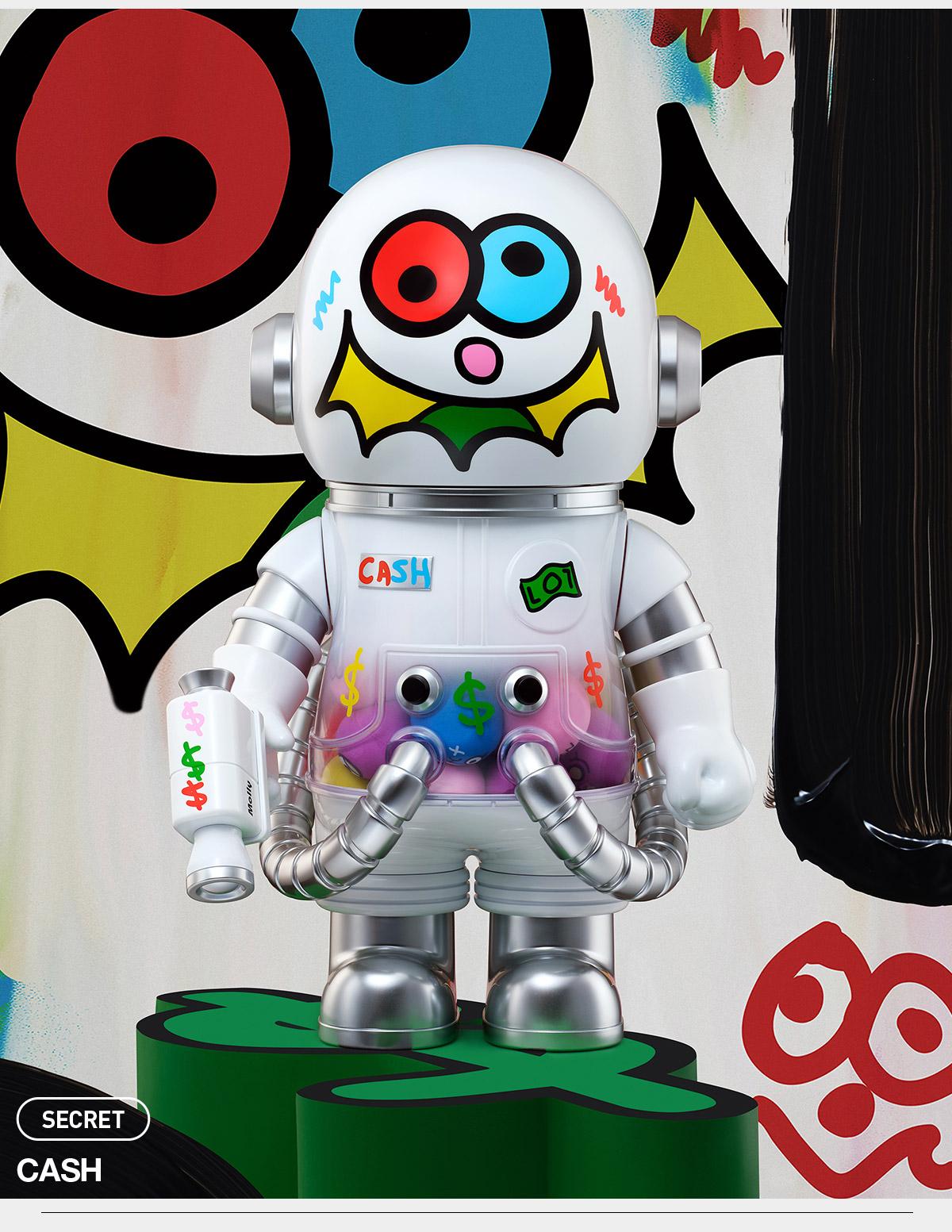 [LIVE UNBOXING] POP MART MEGA SPACE MOLLY 400% JON BURGERMAN SPACE CADETS Series