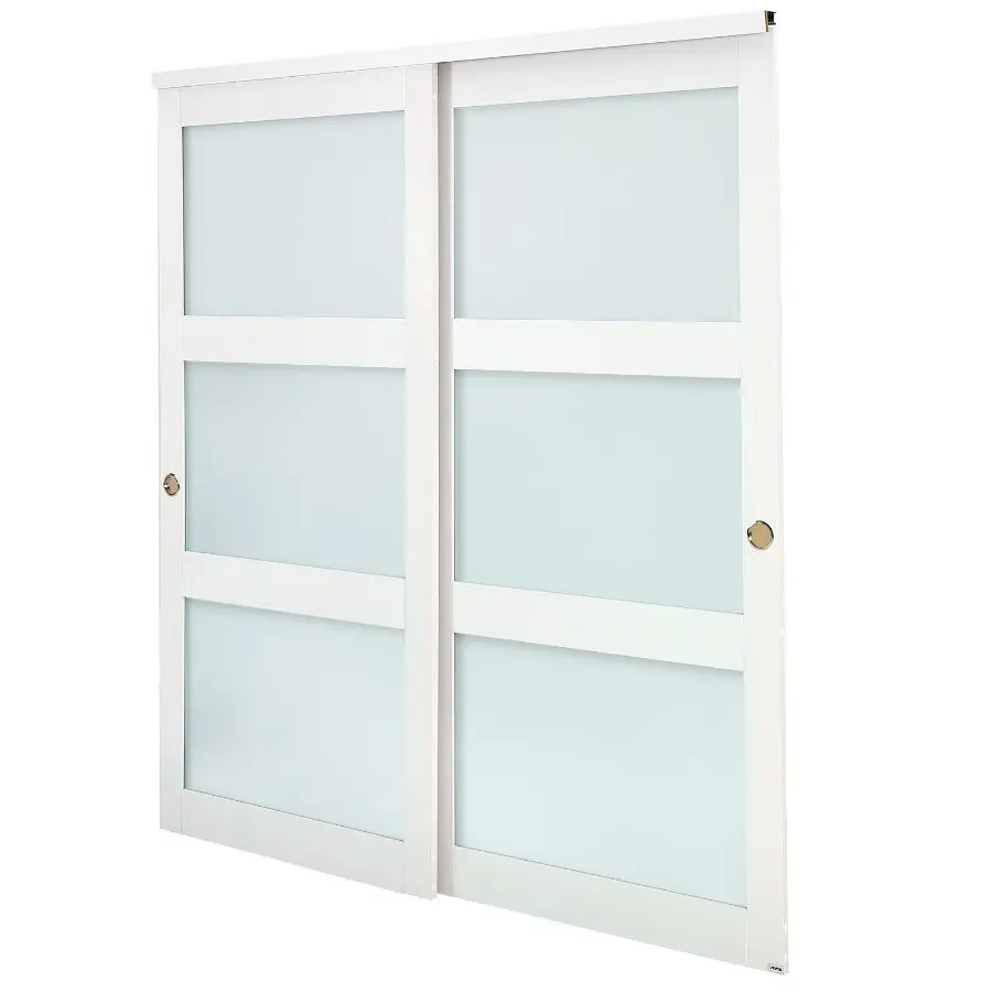 Door with Glass Panels