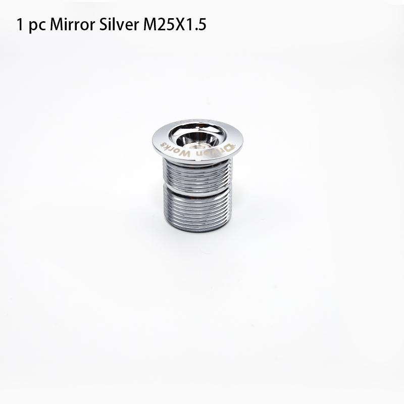 M Driven 24mm/25mm X 1.5 Bmx Front Fork Cap, Bmx Bowl Group Locking Cover, Bmx Front Fork Locking Bolt, BMX Bicycle Accessories