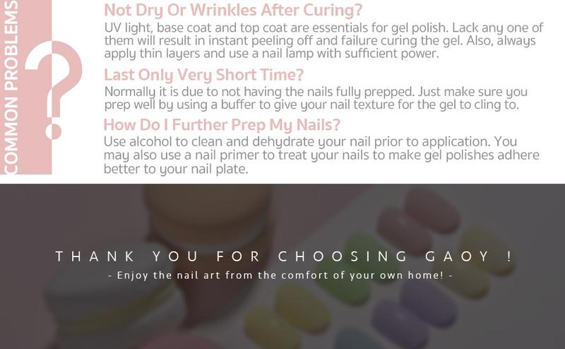 GAOY Macarons Pastel Pink Blue Gel Nail Polish Set, 6 Colors Green Yellow Nude Spring Soak Off UV Light Cure Gel Polish Kit for Salon and Nail Art DIY at Home