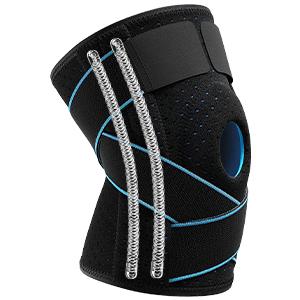 【Christmas】NEENCA Sports Knee Sleeve for Runner, Workout, Gym, Basketball, Volleyball, Hiking Spicy Dill Breathable Sponge Knee Pads