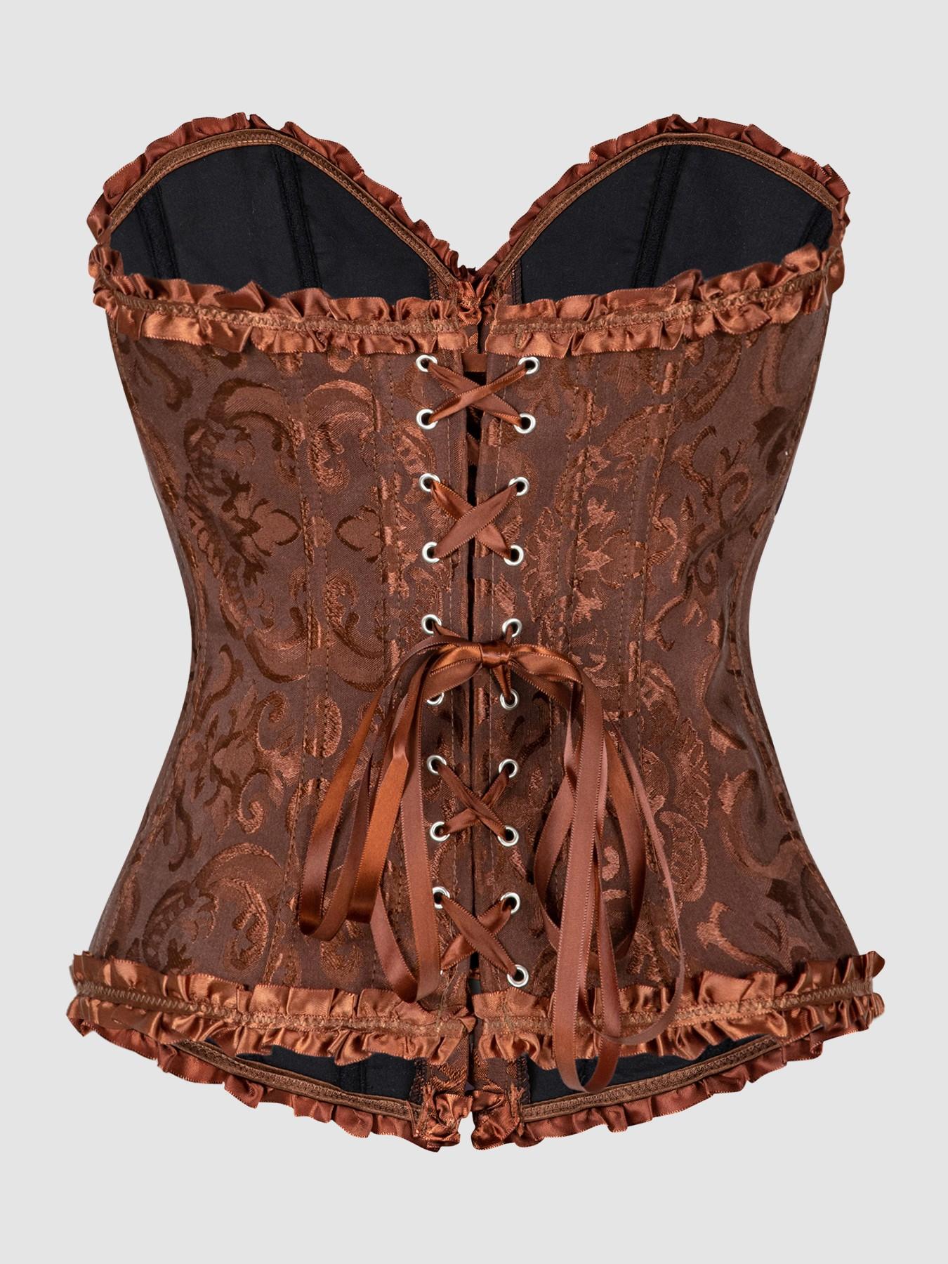 Women's Satin Belted Body Shaper, Lace Bow Decor, Adjustable Straps, Comfortable Fashion Bodysuit, Slimming Underwear, Body Sculpting Garment