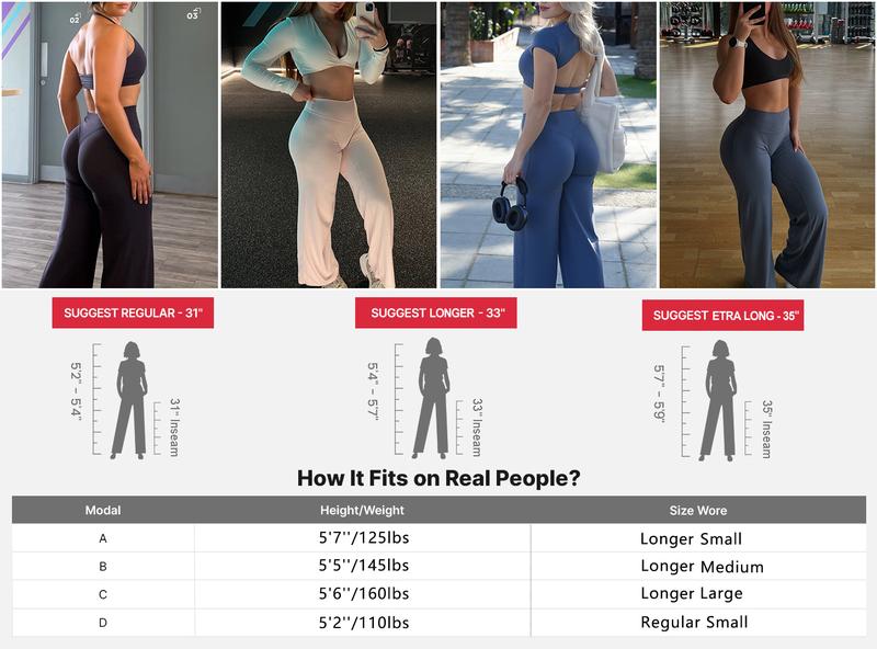 RICH BRIA Women‘s Casual Pants - High Waisted Loose-Fitting Casual Pants - Comfortable & Elastic Loose Pants with Stretchy Material - Straight Leg Hem RICH BRIA Women‘s Casual Pants - High Waisted Loose-Fitting Casual Pants - Comfortable & Elastic Loose Pants with Stretchy Material - Straight Leg Hem