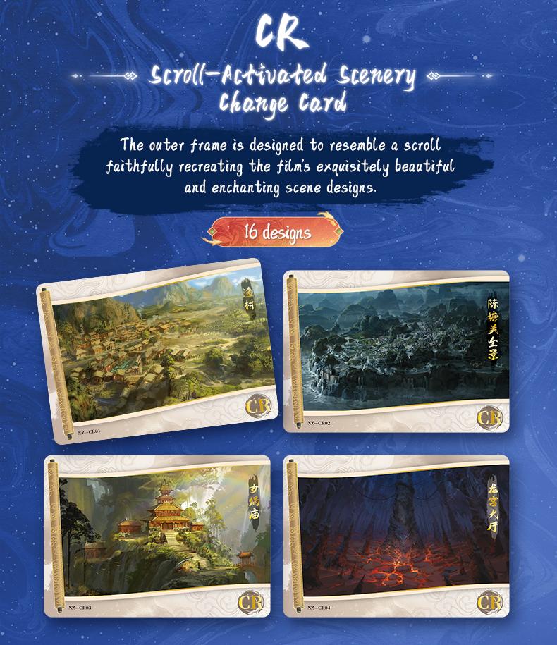Cardfun 16 Packs NeZha 2 Aobing Anime Figure Trading Cards Official Anime  TCG CCG Collectable Card Booster Packs - TikTok Shop