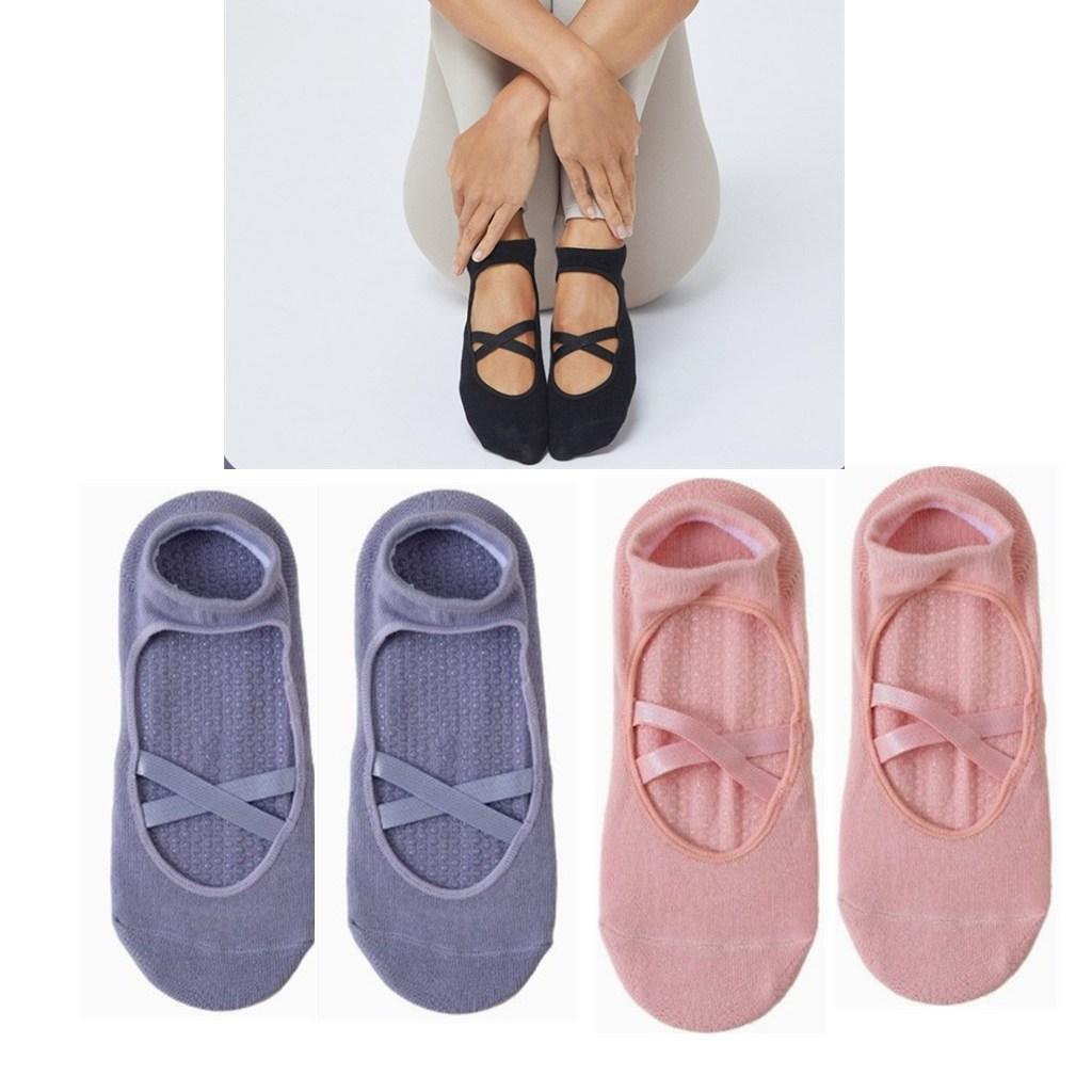 Pilates Anti Slip Toe Socks Yoga Socks Grip Socks Non Slip Running Socks Sports Sock 02