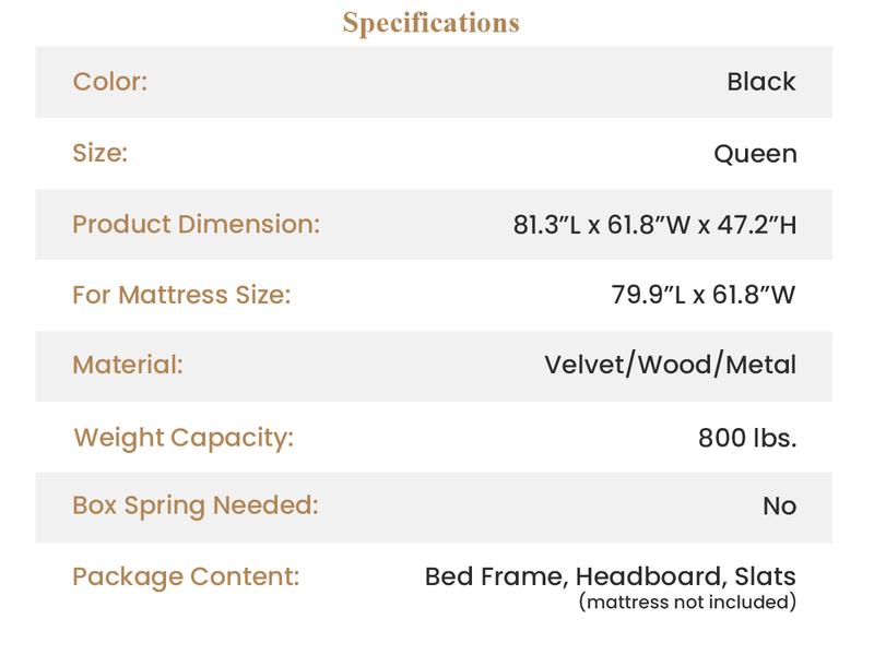 【Clearance】SHA CERLIN Fulll/Queen/King Size Velvet Bed Frame with Adjustable Headboard【Frame Only No Mattress】Diamond Button Tufted and Rivet Decor, No Box Spring Needed#ChristmasGifts#TikTokShopBlackFriday