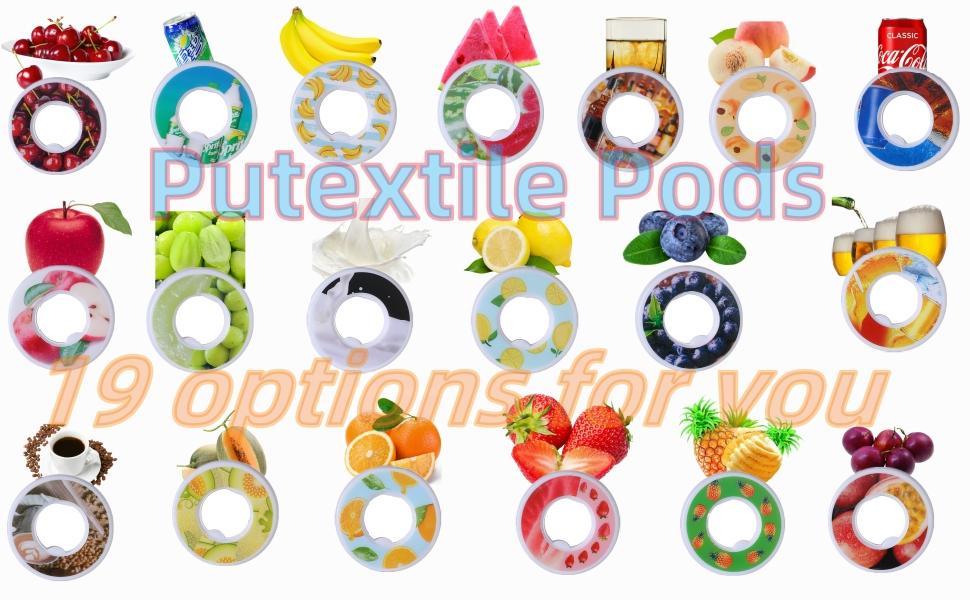 Up® Original Gen2 Personalized Fruit Flavor Water Bottle, Includes 7 Fruit Clips, Converts Plain Water to Flavored, Healthy Drinking for Youngsters & Students