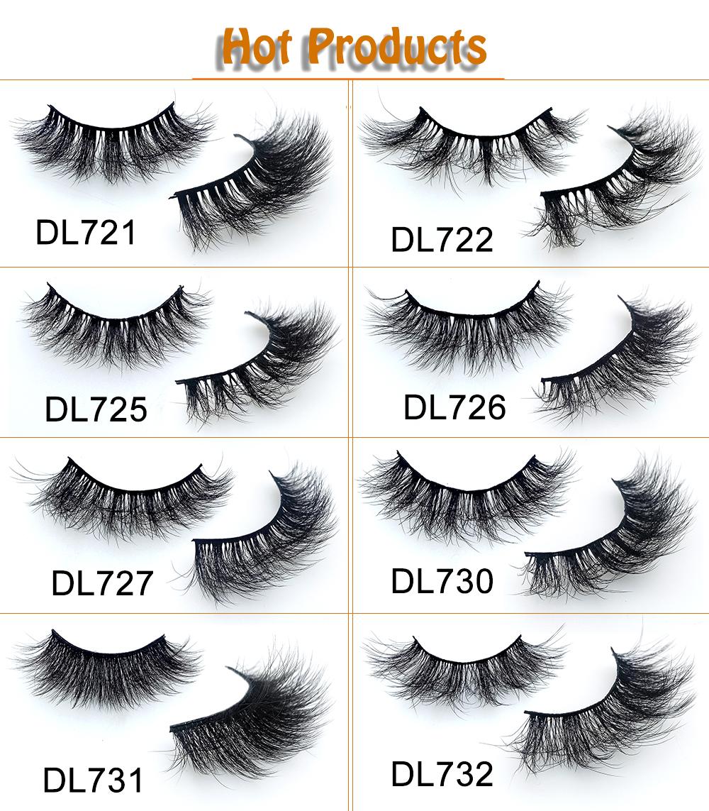 Natural 3D Mink False Eyelashes Makeup Cosmetic