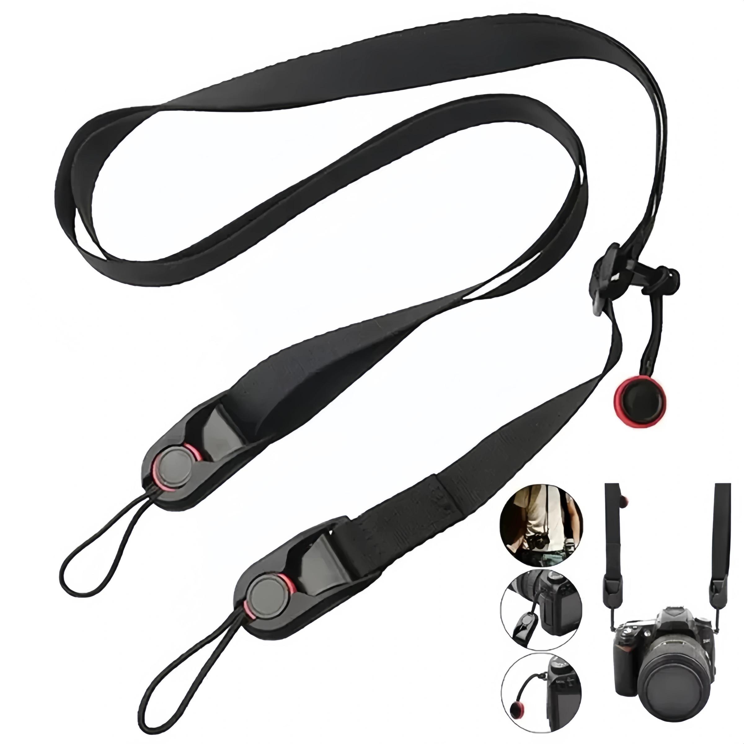 Adjustable Universal Camera Neck Strap, Compatible with Sony Canon Nikon Fuji Leica Olympus Pentax Dslr Mirrorless Cameras