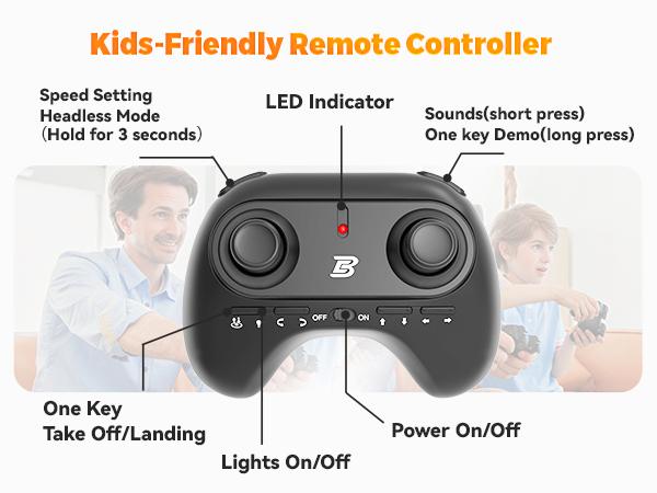 BEZGAR F-22 Raptor RC Jet | Remote Control Fighter Airplane Drone for Kids & Adults | Easy Stunt Plane with Lights | Beginner Toy Gift