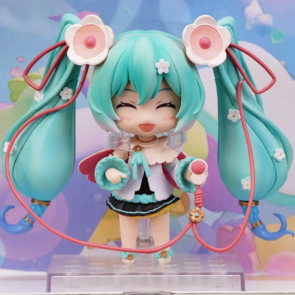 2026 Hot selling toys 10cm GSC Vocaloid Hatsune Miku 1939 15th Anniversary Ver Q clay Japanese Anime PVC Action Figure Toy Game Collectible Model Doll Internet-famous toy