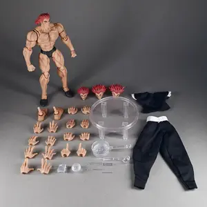 New Hanma baki Hanma Yujirō Yuujiro Articulated Action Figure Model Collection Toys 18CM
