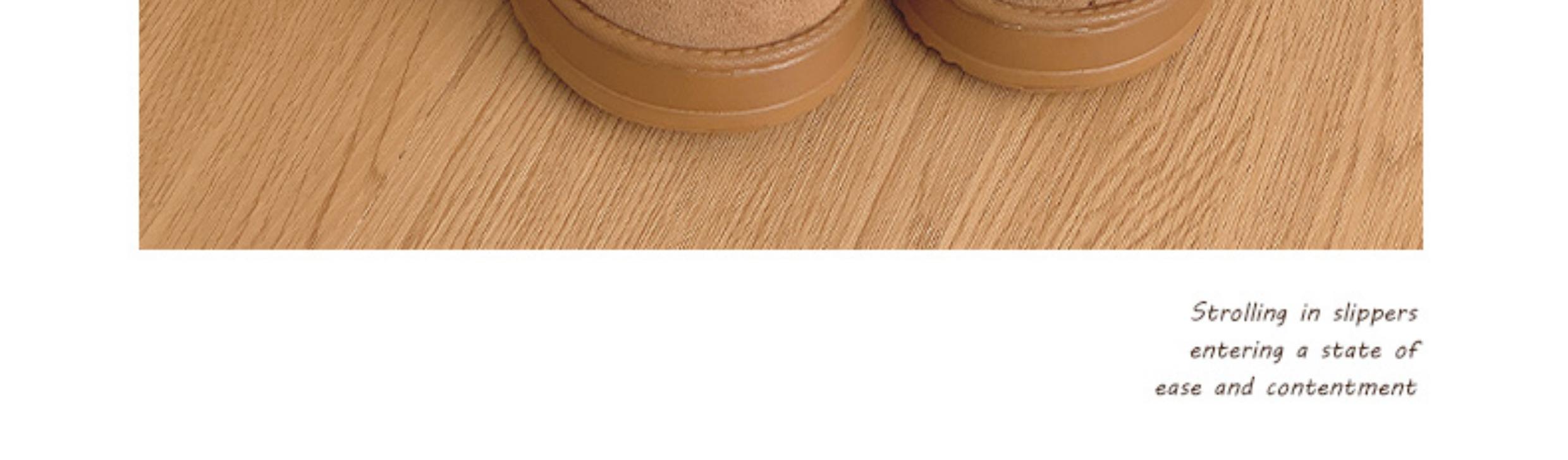 Women's Winter Cotton Rilakkuma Design Slip-On Footwear, Non-Slip Warm Plush Casual Home Shoes, Size 36-41