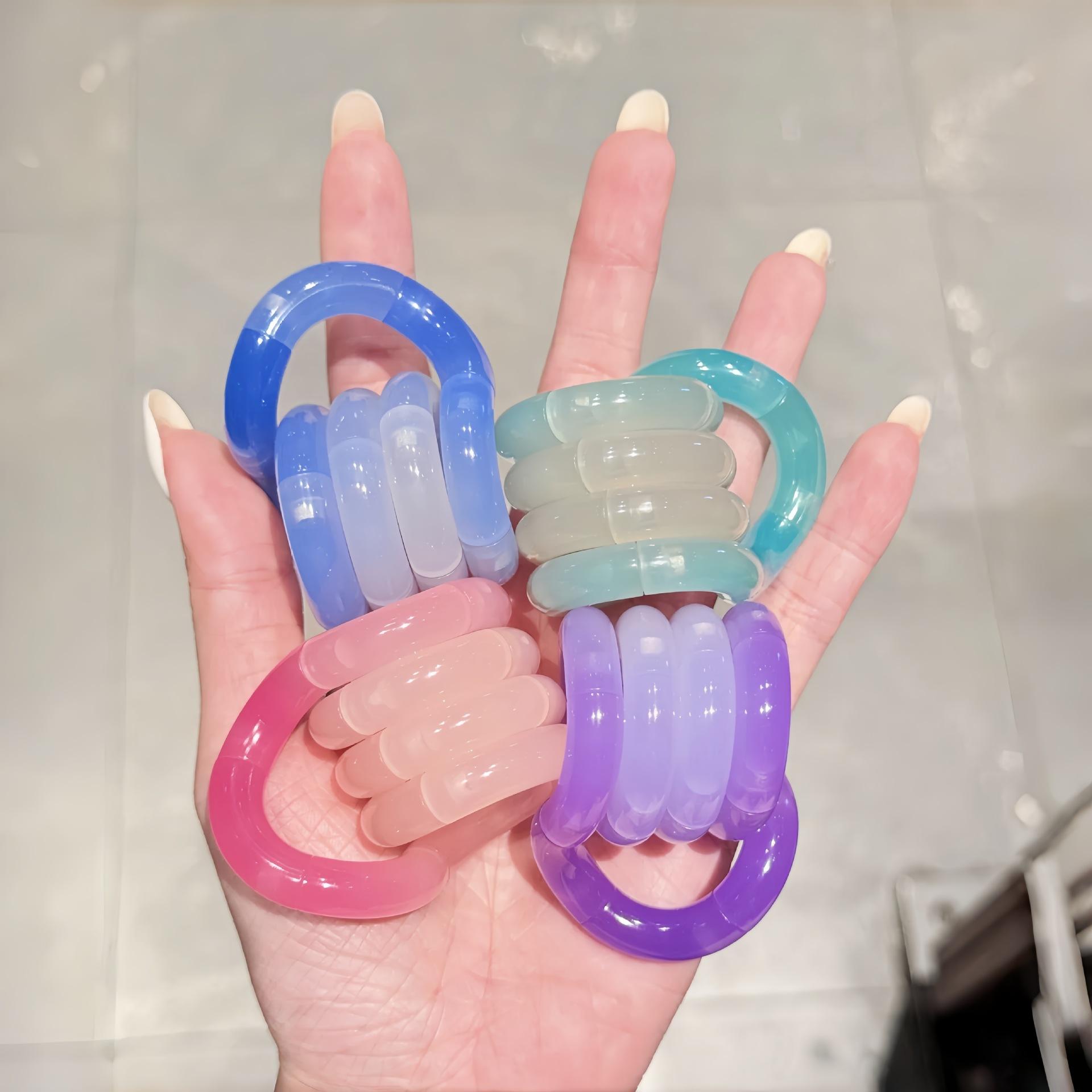 Tangle Fidget Toy Party Favors Tangle Fidget Gifts Deformable Rope Squishy Toys Educational Stress Relieving Toy Children's Gift