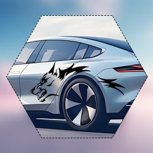 RAVOONY 2Pcs Wolf Car Sticker Decal for Car Body Side Stickers Auto Red-Eyed Wolf Totem Automotive Vinyl Truck Decal Bold Fierce Design Waterproof Universal Application Vehicle Exterior Decoration RAVOONY 2Pcs Wolf Car Sticker Decal for Car Body Side Stickers Auto Red-Eyed Wolf Totem Automotive Vinyl Truck Decal Bold Fierce Design Waterproof Universal Application Vehicle Exterior Decoration