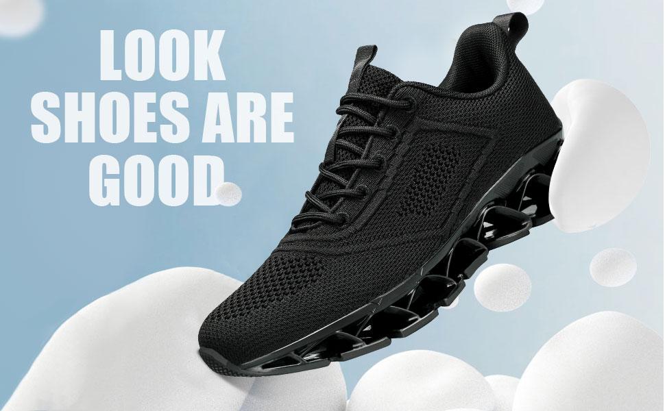 Women's Slip on Walking Running Shoes Blade Tennis Casual Fashion Sneakers Comfort Non Slip Work Sport Athletic Trainer Shoes For Exercise & DailyWear