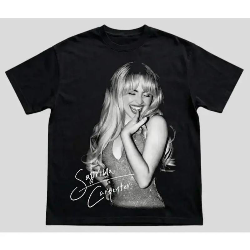 Vintage Graphic Sabrina T-Shirt,Carpenter Shirt, Short N Sweet Tour Merch, Concert Fans, House Tour Shirt,Y2k Style Clothing Unisex For Men & Women