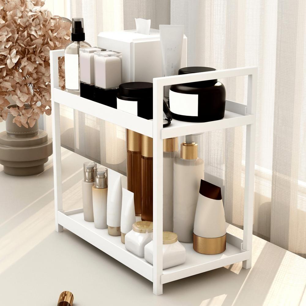 Multi-Layer Desktop Organizer Rack, Student Desk Storage Shelf, Office Computer Table Layered Cabinet, Dormitory Bookshelf, Desk Accessories, Desk Organizer Tidy