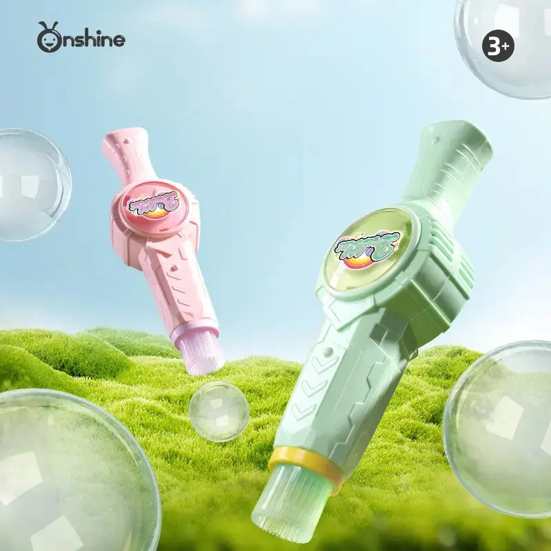 Mist Bubble Machine for Kids – Elastic Bubble Fog Wand, Smoke Bubble Sword, Interactive STEM Toy with Lights & Music, Parent-Child Fun, Outdoor Summer Play, Birthday Gift for Boys & Girls backtoschool