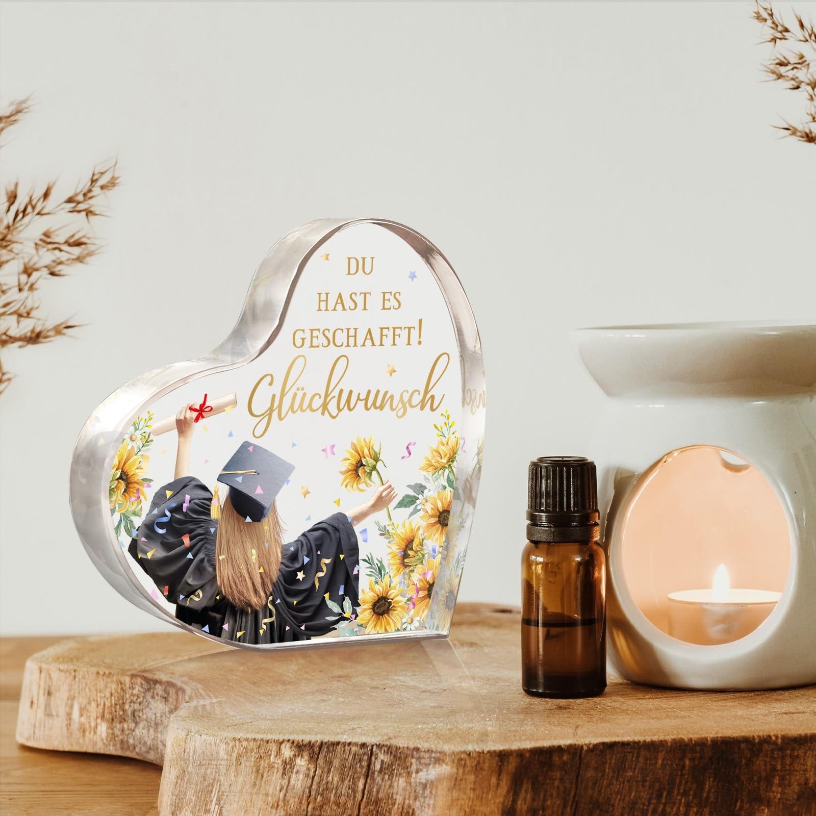 Acrylic Paperweight Gift for Passing Exam, Bachelor Graduation Congratulations Gift, Decorative Ornament for Daily Use