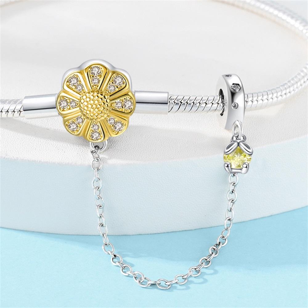 Yellow flower bracelet, bead bracelet, DIY personalized fashion bracelet, natural beauty, today's bracelet, gift decoration friendship bracelet bracelets for women bracelet friendship bracelets