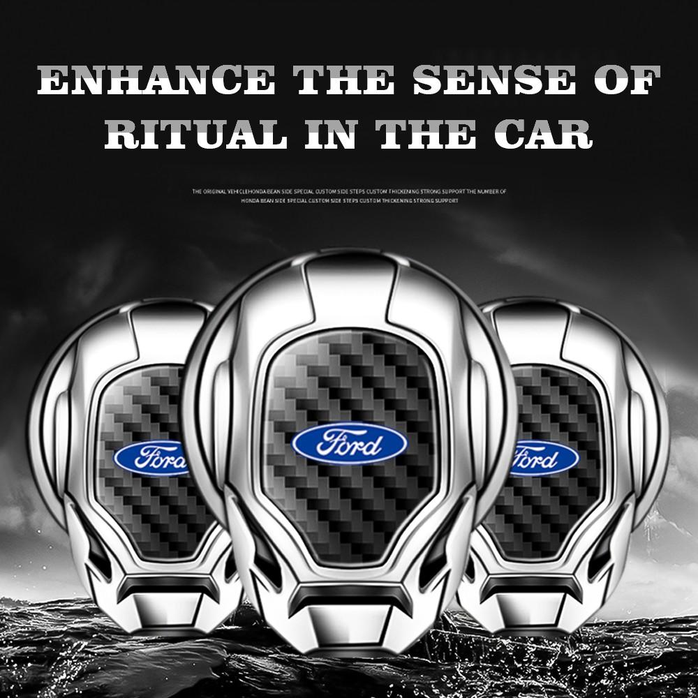 Ford One-Button Start Button Protector Cover, Prevents Accidental Ignition Switch, Protects Original Key, Anti-Scratch, Dustproof, Strong Adhesive