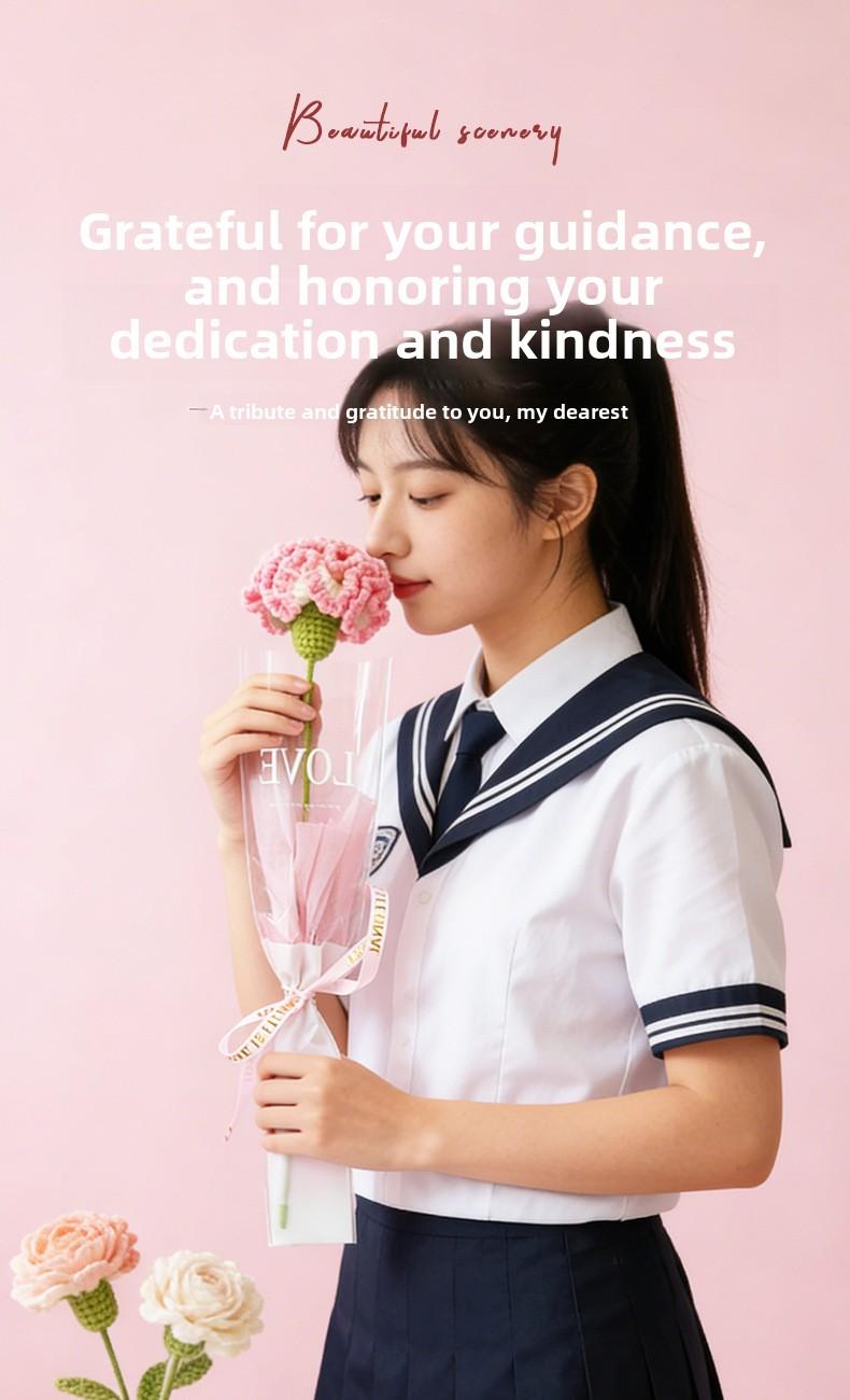 Gifts for Mom from Daughter Son - Cute Mothers Day, Birthday Gifts for Moms- Mother's Day Handmade Bouquet Sunflower Handmade Knitted Flower