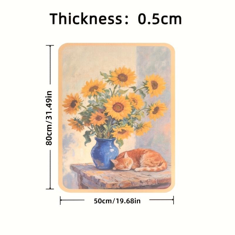 Durable Cat Scratching Pad, Self-Adhesive Multi-Functional Cat Scratch Board, Interactive Pet Climbing Mat, Wall Replacement, Wear-Resistant, Vertical Scratcher