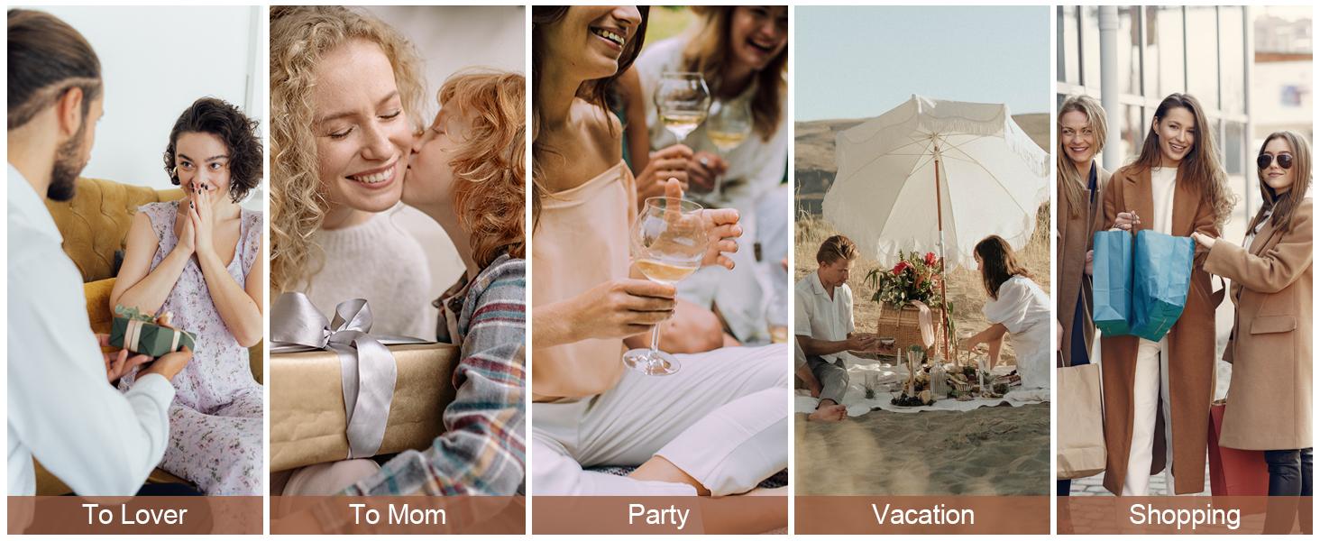 Aprilery Geometric Earrings for Women, Chunky Dangle Earrings Trendy Vintage Statement Earrings Dupes Jewelry for Women