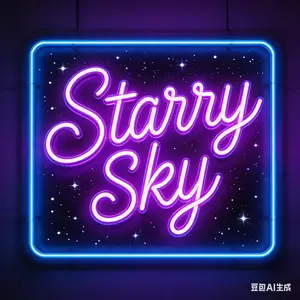 Starry sky shop logo
