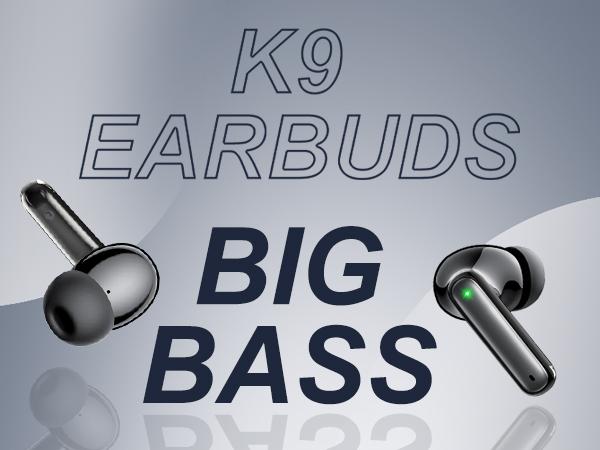 ONE LIFE True Wireless Bluetooth 5.3 Earbuds with LED Display TWS In-Ear Headphones with Mic, Lightweight Ergonomic Design, Long Battery Life, IPX5 Waterproof, HiFi Sound for Sports, Gaming & Travel Audio Charging