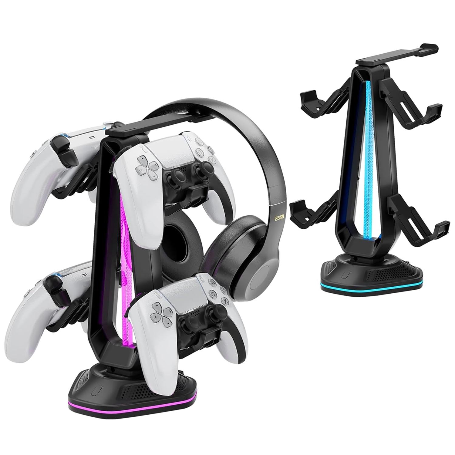 LED Game Controller Display Stand, Compatible with Ps5/xbox/_switch Controllers, Durable and Stylish Design, Perfect for Players LED Game Controller Display Stand, Compatible with Ps5/xbox/_switch Controllers, Durable and Stylish Design, Perfect for Players