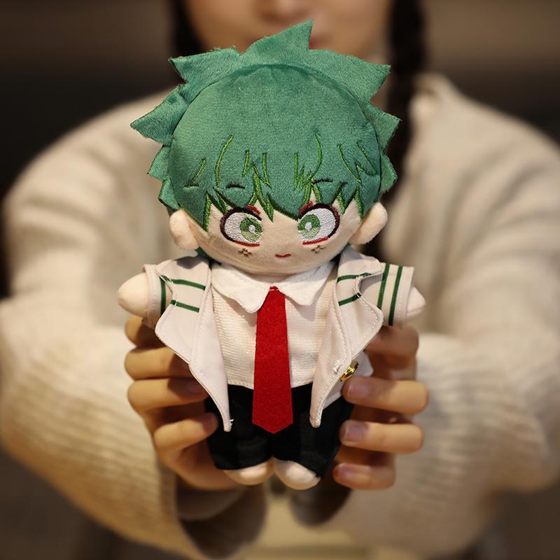 1pc 20cm New My Hero Academia Peluche Toys Stuffed Soft Anime Midoriya Izuku Bakugou Katsuki Todoroki Shoto Dolls Kids Gifts