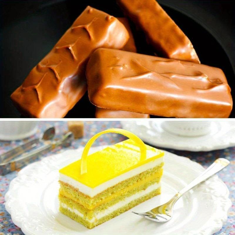 8 Cavity Cake Mold Rectangular Chocolate Silicone Mould Soap Mold Baking Mould Ice Cube Mold DIY Kitchen Tools Decoration Mold