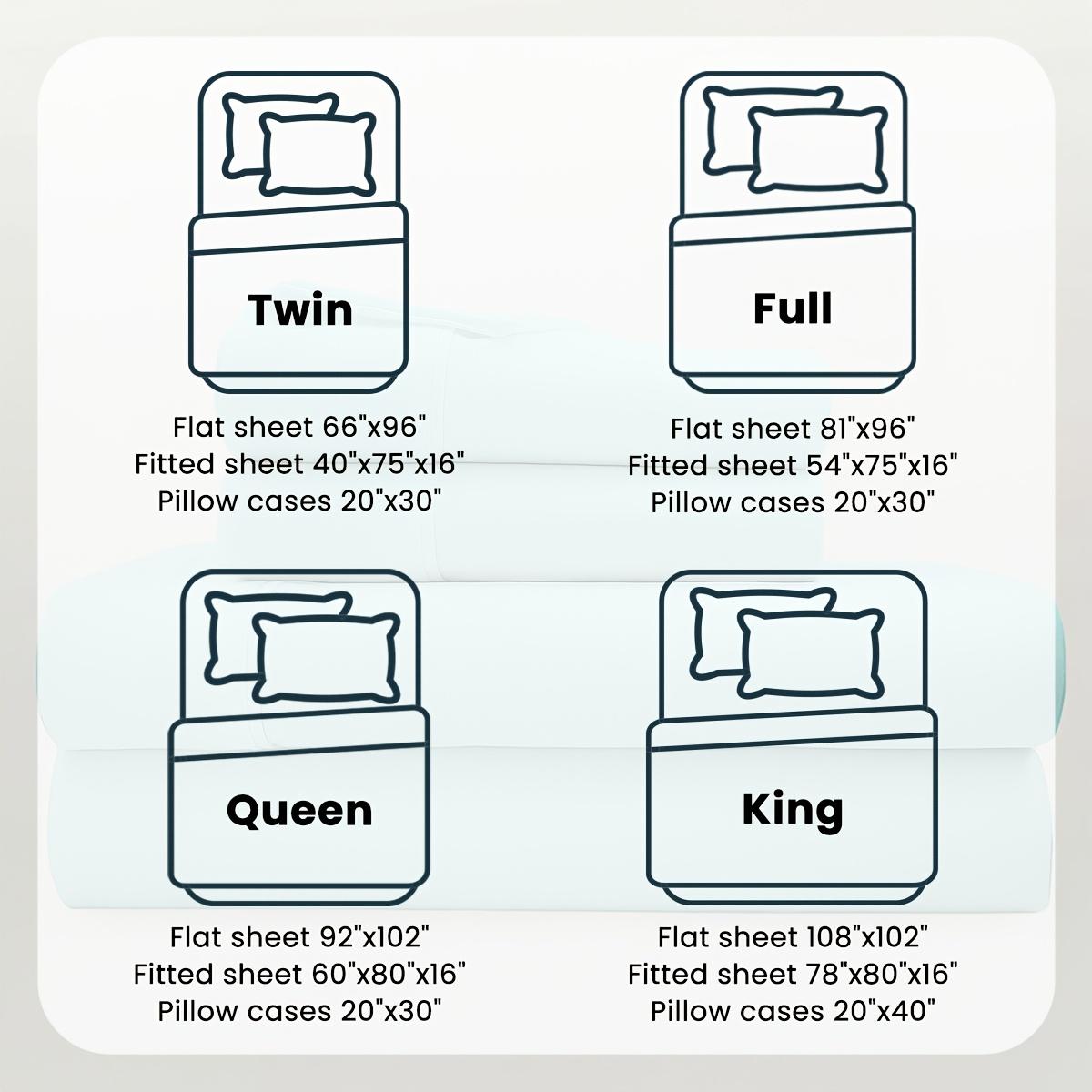 MUXHOMO 3/4-Piece Cotton Blend Sheet Sets, Cooling Fiber Cloud-Smooth Breathable Silver-Infused Bedding, 14-Inch Deep Pocket Fitted Sheets for Hot Sleepers