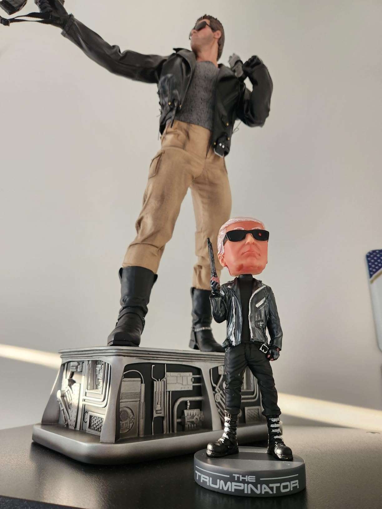 Donald Trump Collectibles - Proud Patriot Trumpinator: Donald Trump's 2024 Shaking Head Movement, Dedicated to Trump Supporters and Patriotic Americans | Ranked First Trump Gift