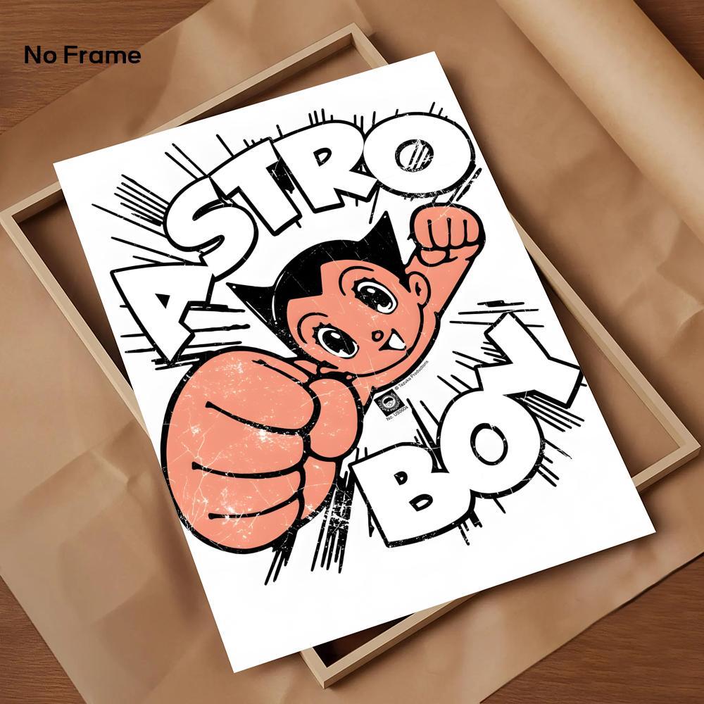 Anime A-Astro Boys Poster HD Waterproof Art Poster for Home, Bar & Café Decor | Fade-Resistant, Non-Sticky, Vibrant DIY Wall Print Perfect Decorative Poster for Office & Living Room