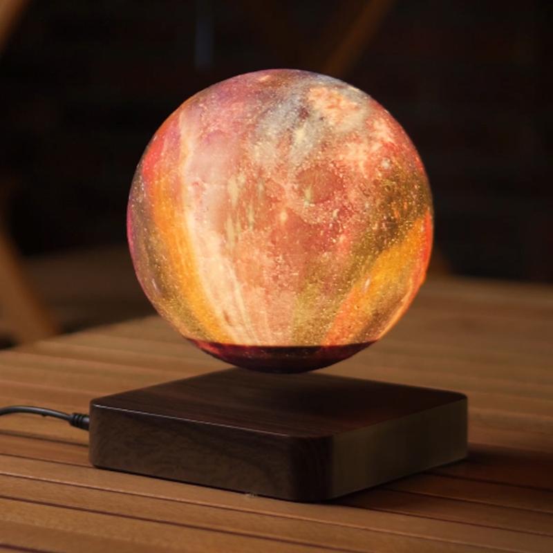 Levitating Galaxy Lamp Floating and Spinning in Air Freely  Galaxy Moon Lamp Lights,Unique Gift & Decorative Lamp for Kids Lover Friends